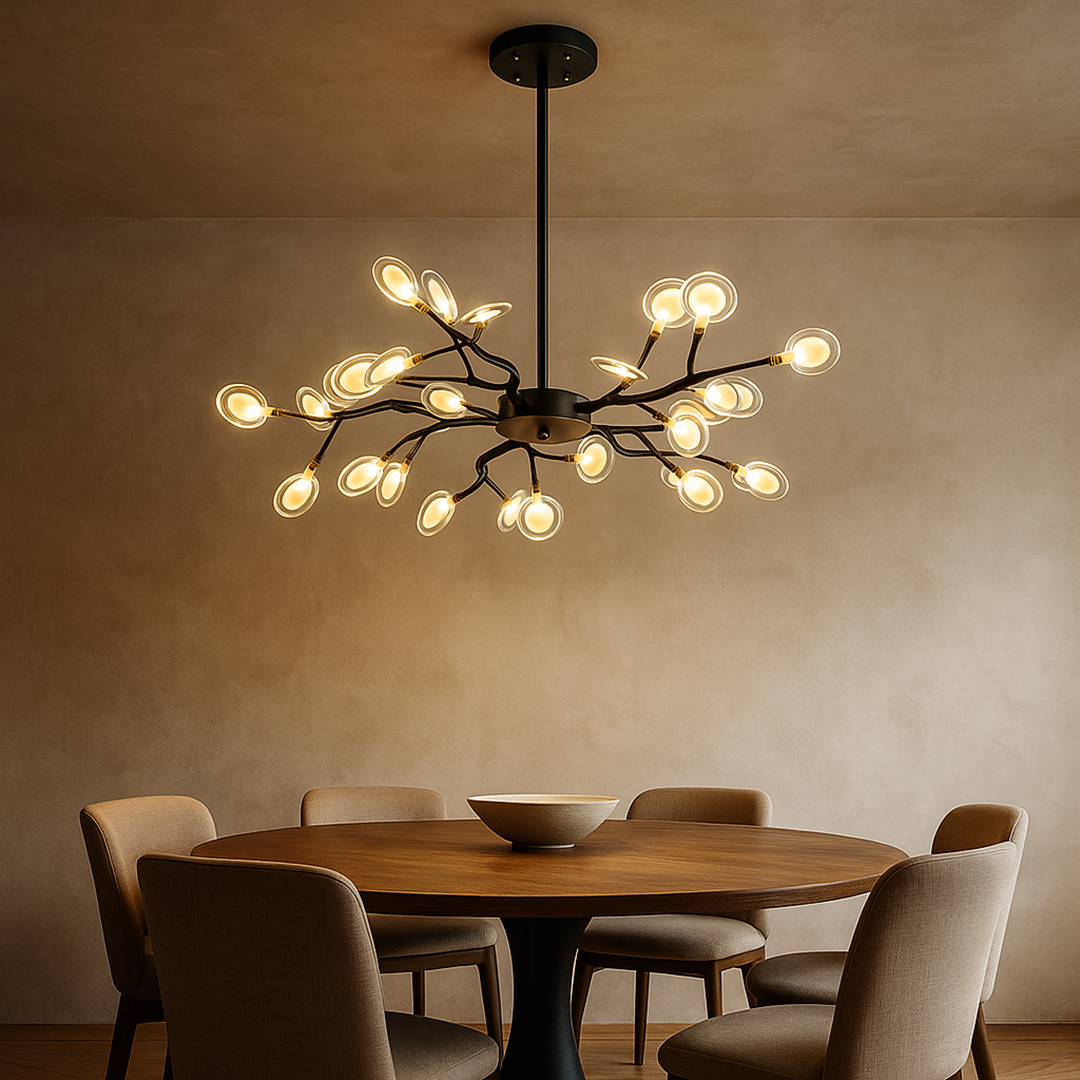 Forgrenet Akryl LED Lysekrone I Moderne Luksusstil