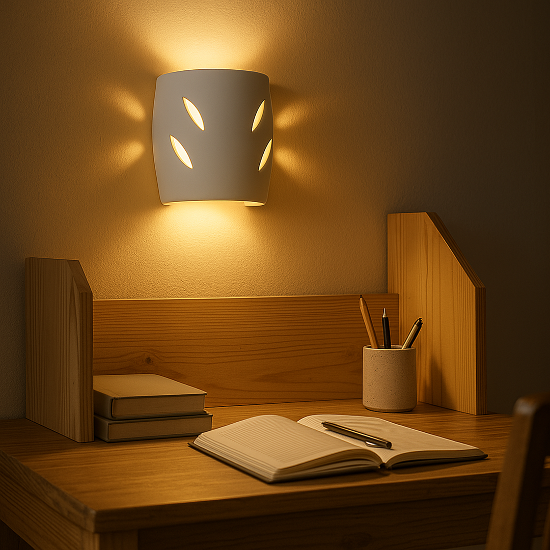 Zwarte plafondlamp met open frame