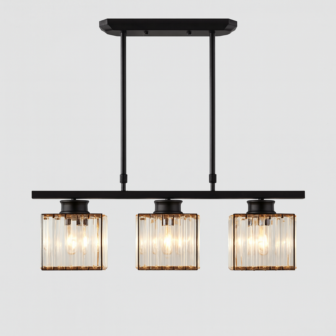 Skandinavisk Glas Pendellampe Til Køkken Og Spisestue