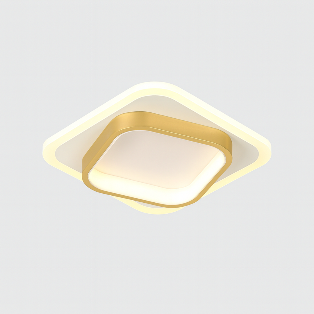 Moderne Firkantet LED Loftlampe