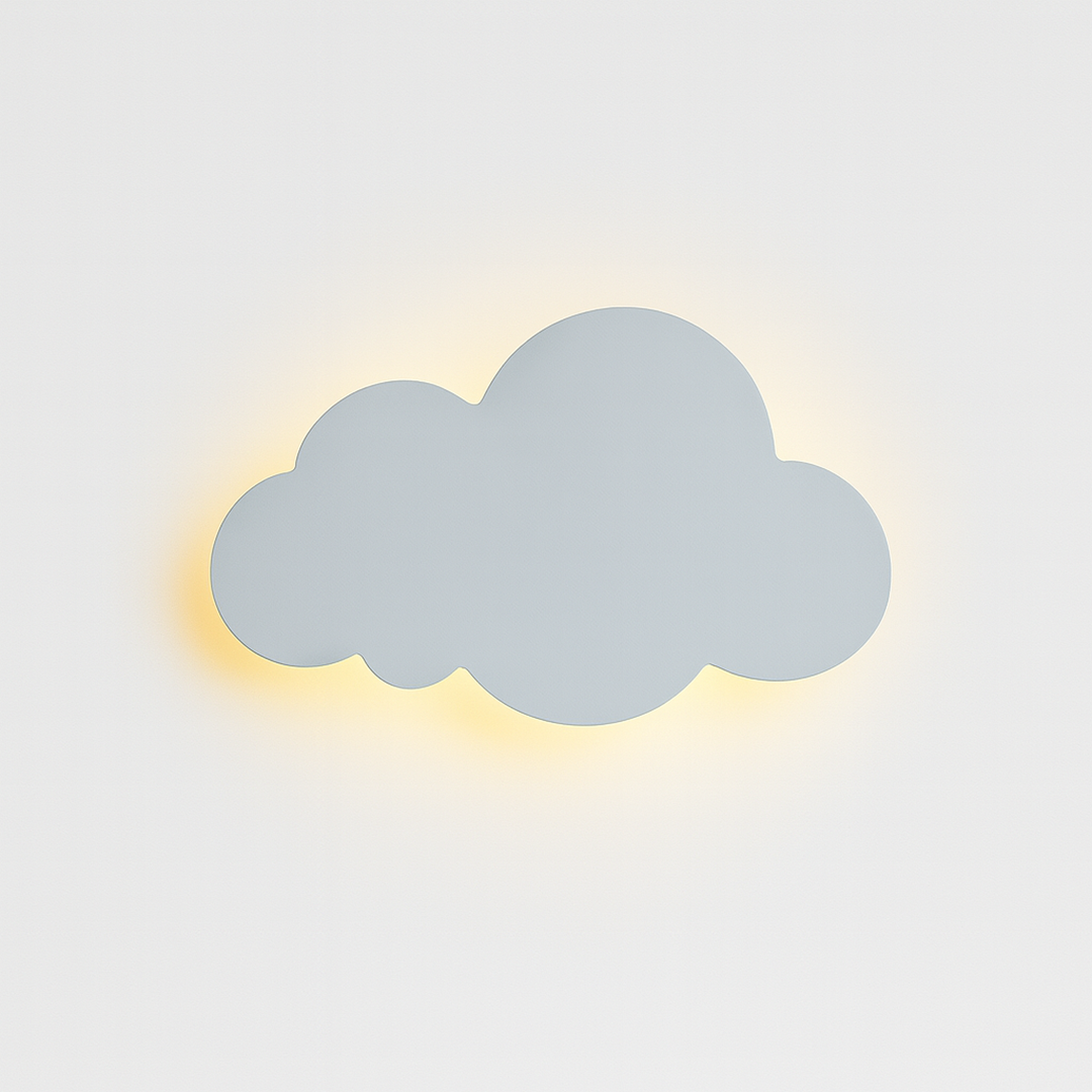 Skyformet LED Væglampe Til Børneværelse