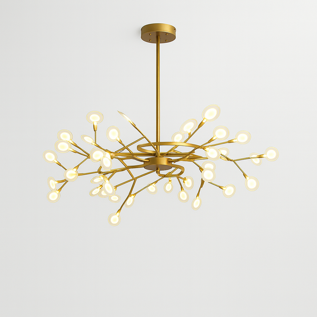 Forgrenet Akryl LED Lysekrone I Moderne Luksusstil