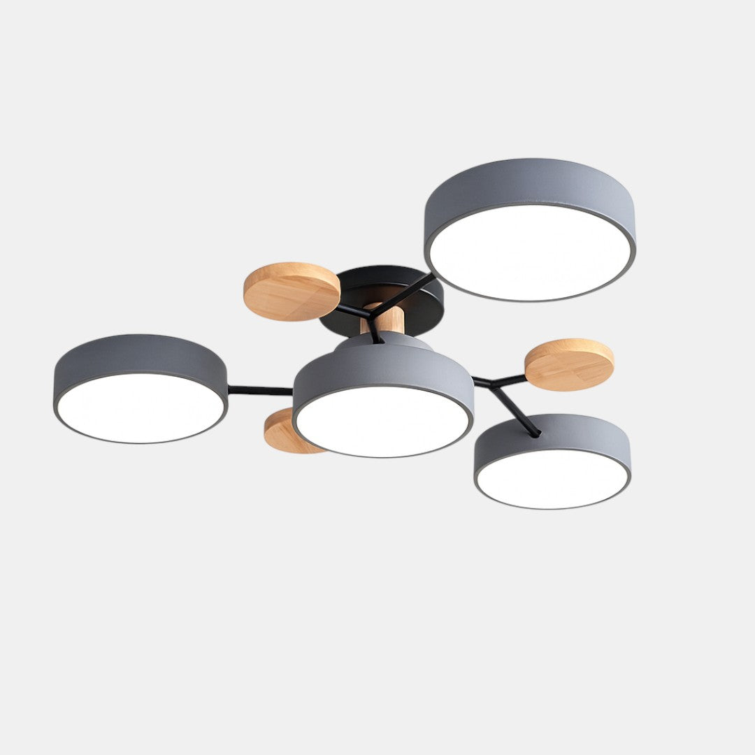 Moderne LED Loftlysekrone Til Luksusinteriører