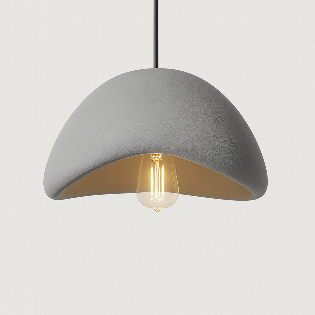 Japansk Kokon Pendellampe I Zen Minimalistisk Design