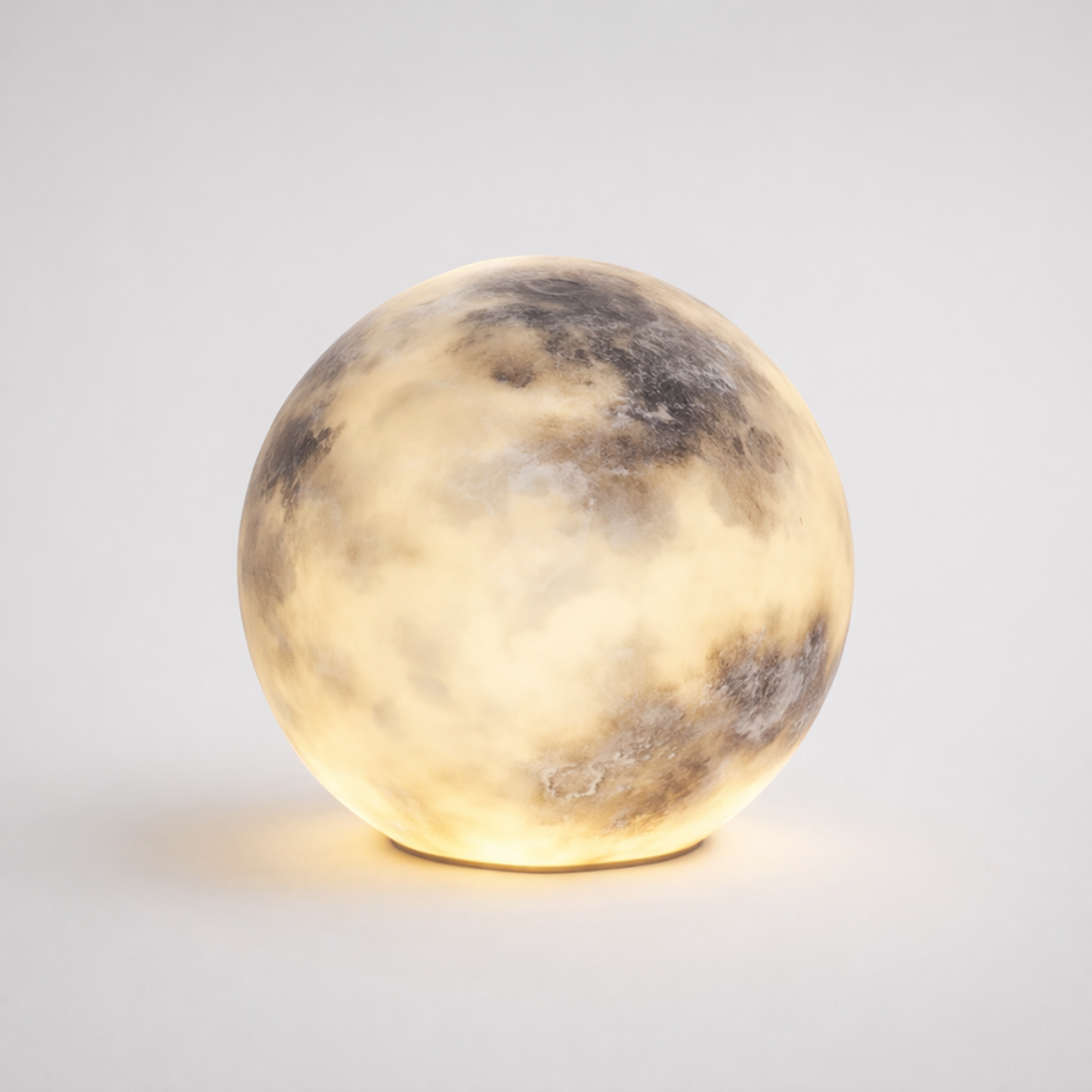 Solcelle LED måne havelampe – vandtæt dekorativ udendørslampe