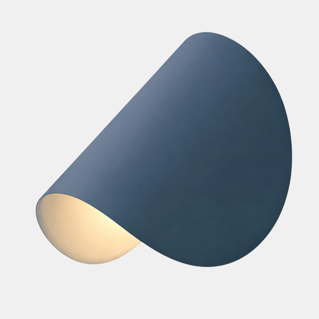 Metallisk LED væglampe – drejbar cylindrisk design med varmt hvidt lys