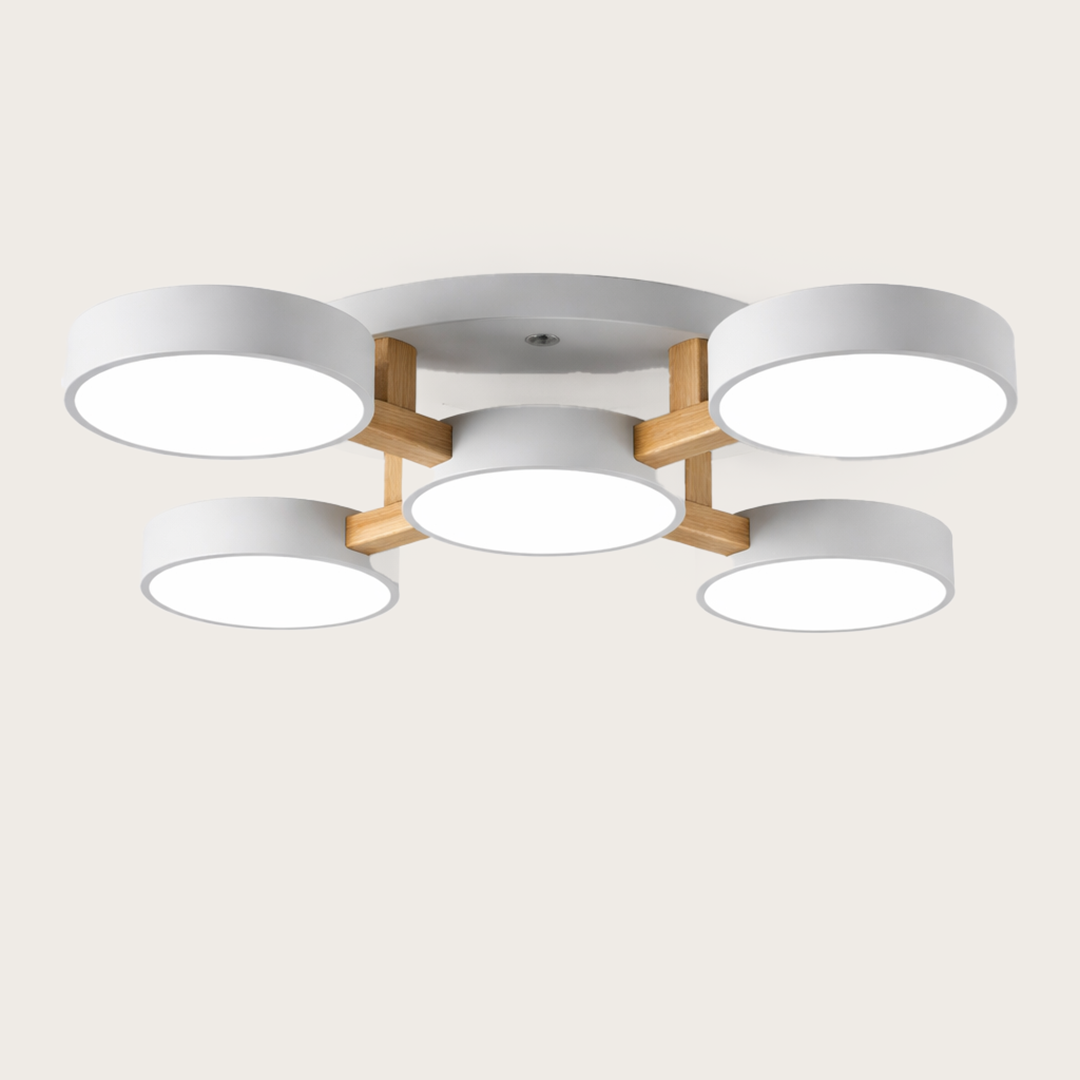 LED loftlampe med flere lyskilder