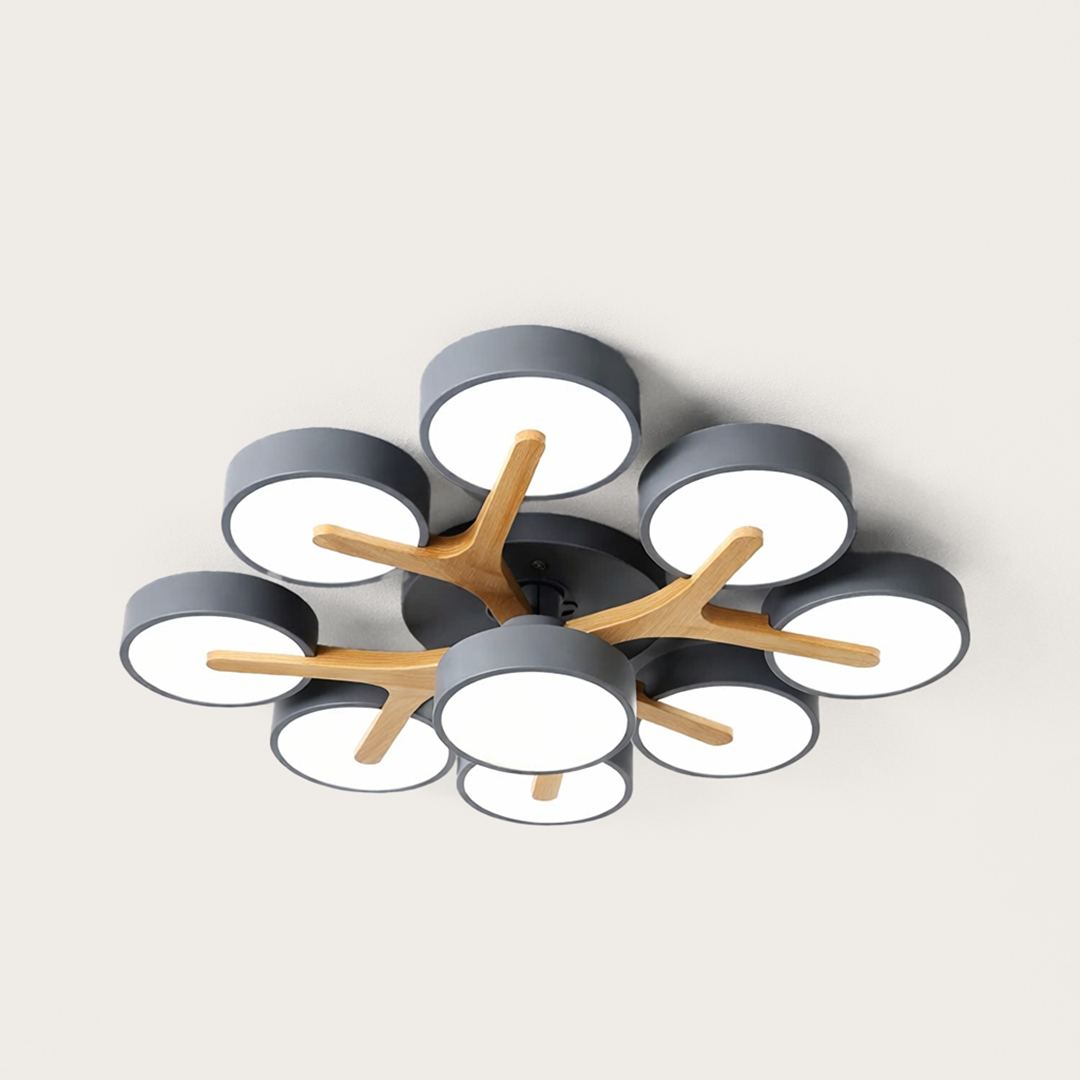 LED loftlampe med flere lyskilder