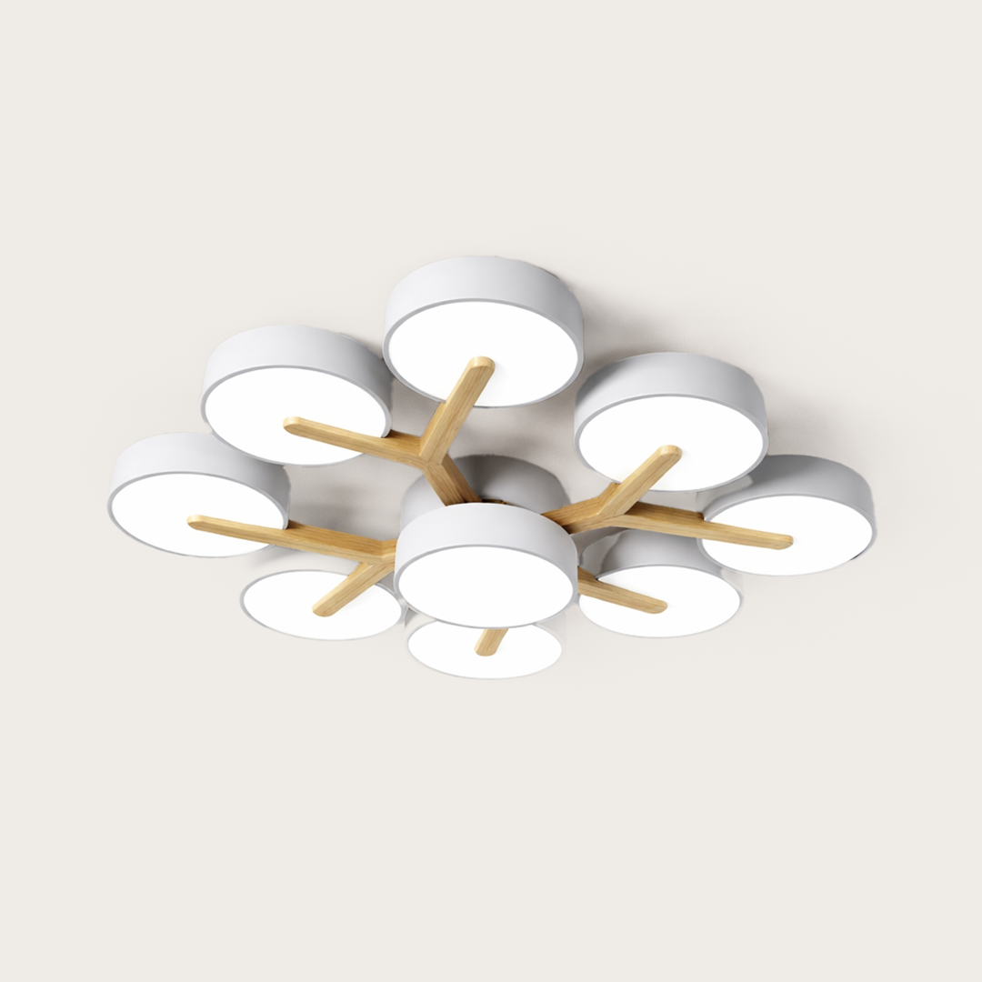 LED loftlampe med flere lyskilder