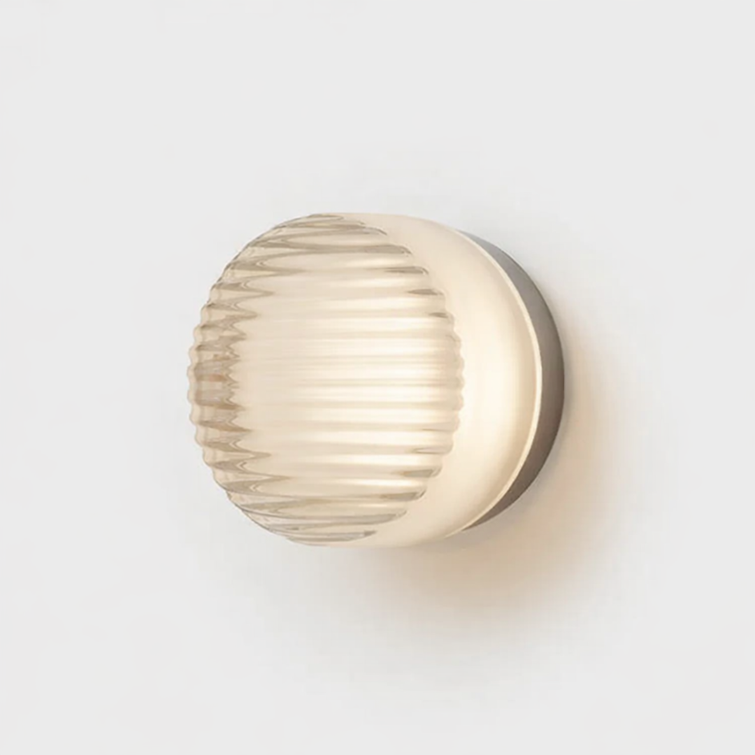 Rund LED væglampe – blødt diffust lys