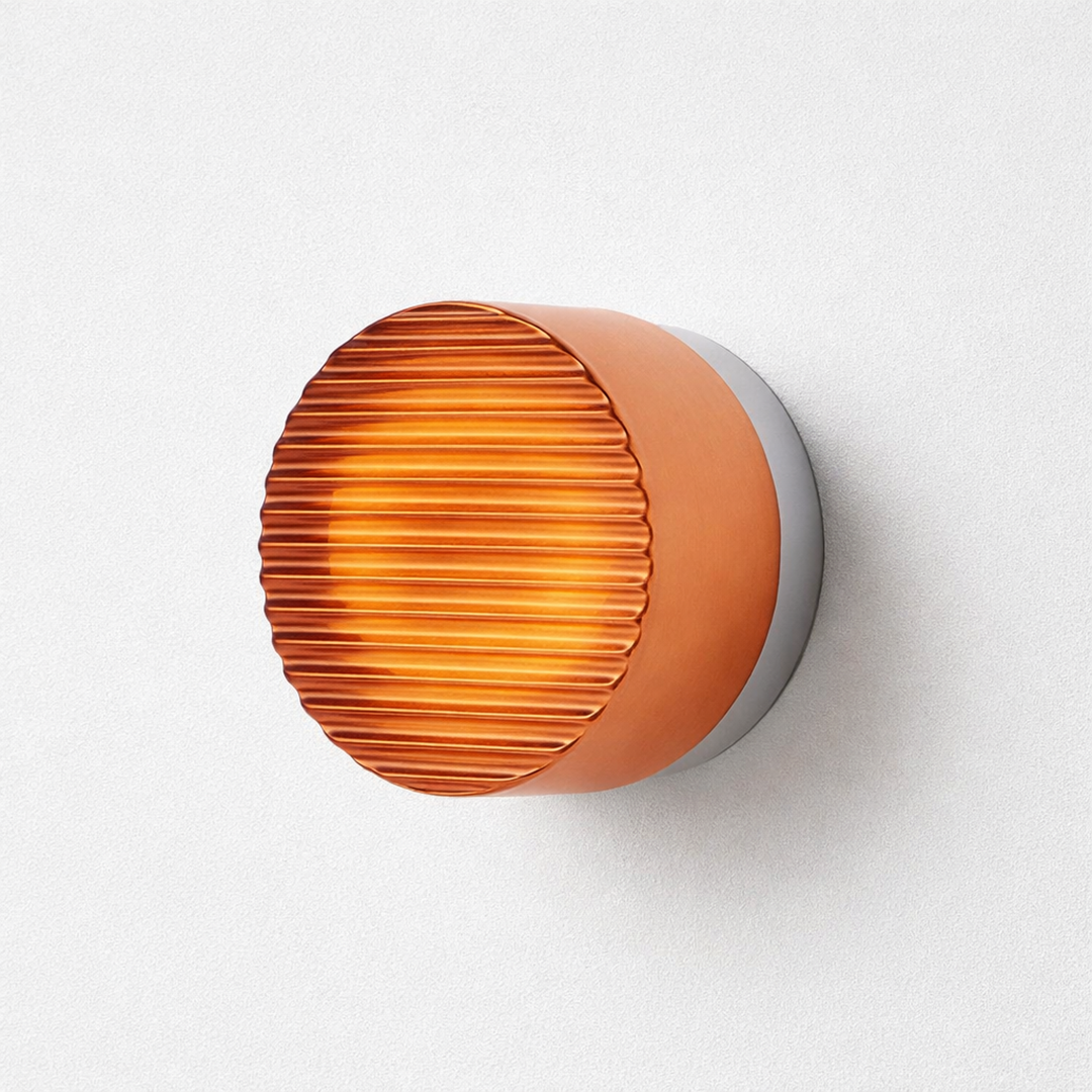 Rund LED væglampe – blødt diffust lys