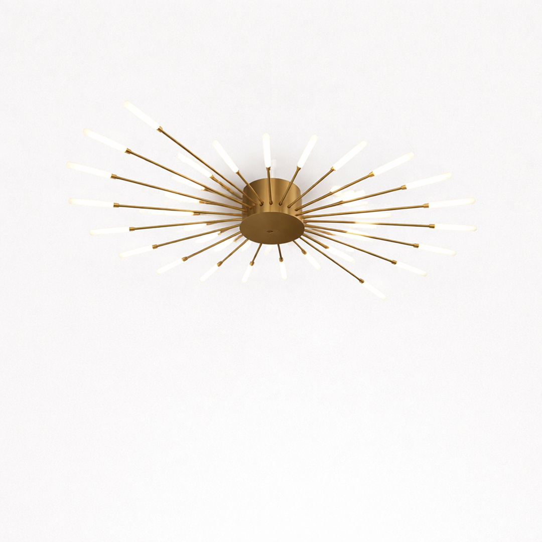 LED loftlampe – moderne stjerneformet lysdesign