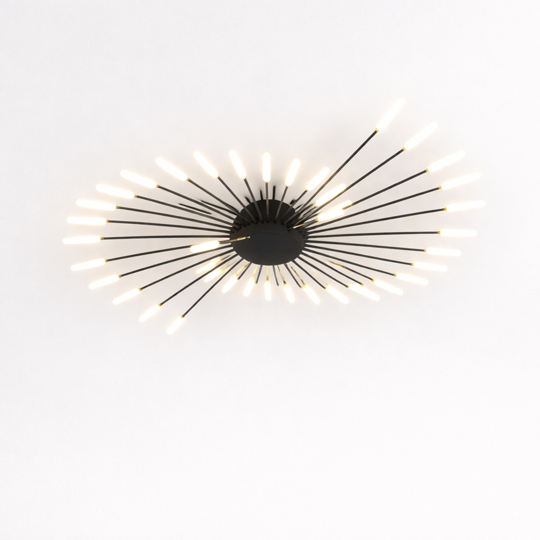 LED loftlampe – moderne stjerneformet lysdesign