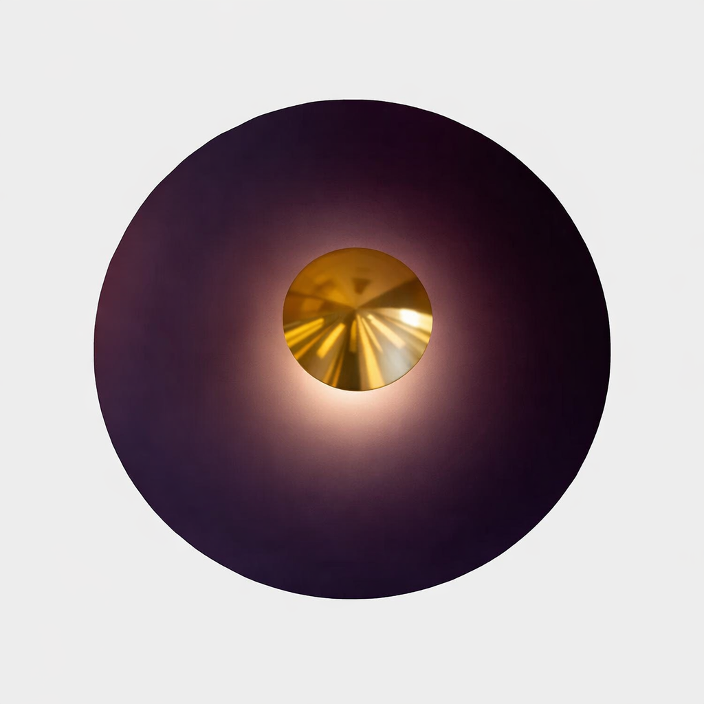 Rund LED væglampe – integreret LED belysning