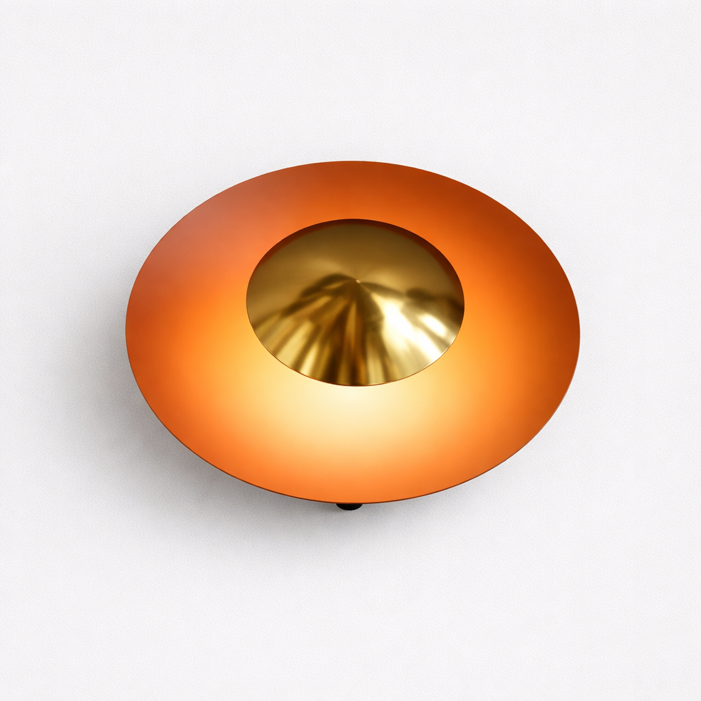 Rund LED væglampe – integreret LED belysning