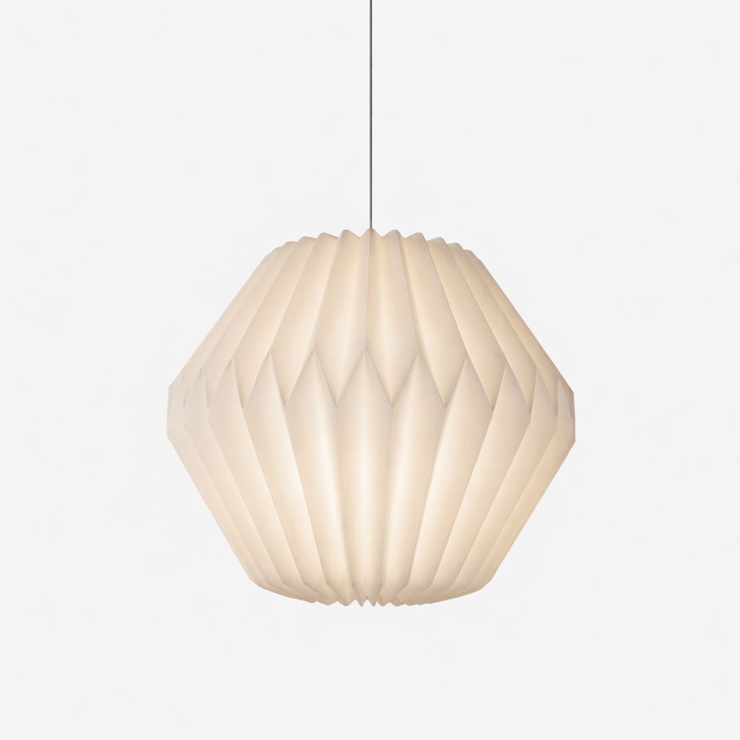 Papirpendel – origami-design med blødt lys