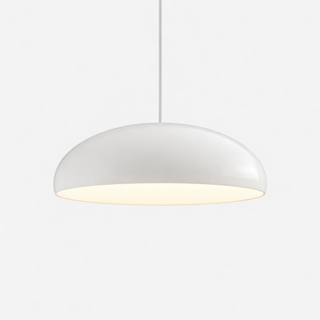 Pendellampe med lagdelt glas – moderne LED belysning
