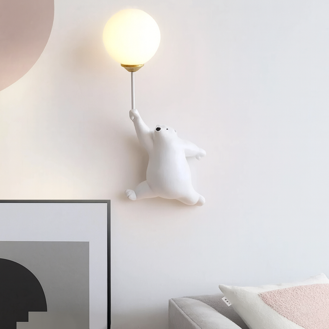 Dekorativ Væglampe Til Børneværelsesindretning