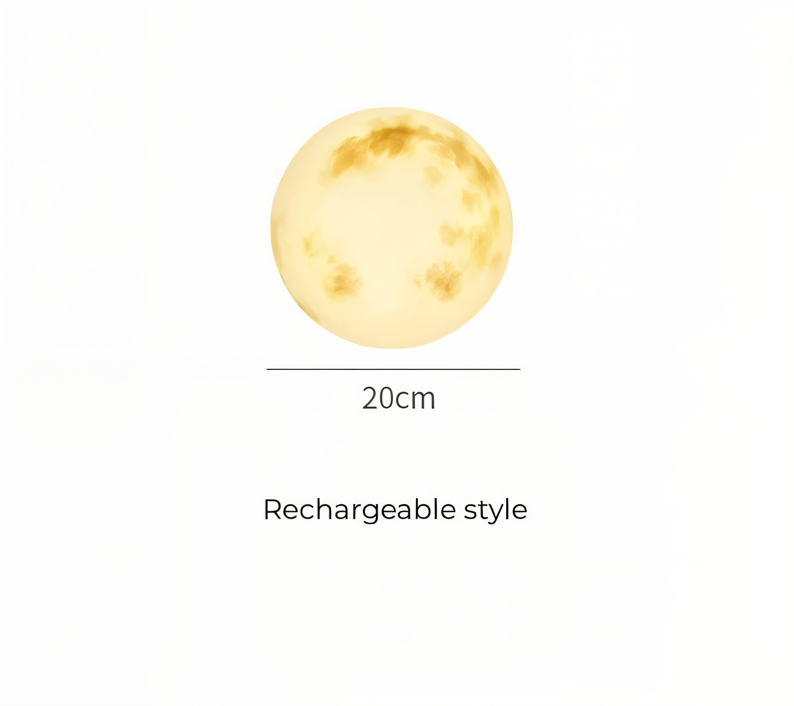 Solcelle LED måne havelampe – vandtæt dekorativ udendørslampe