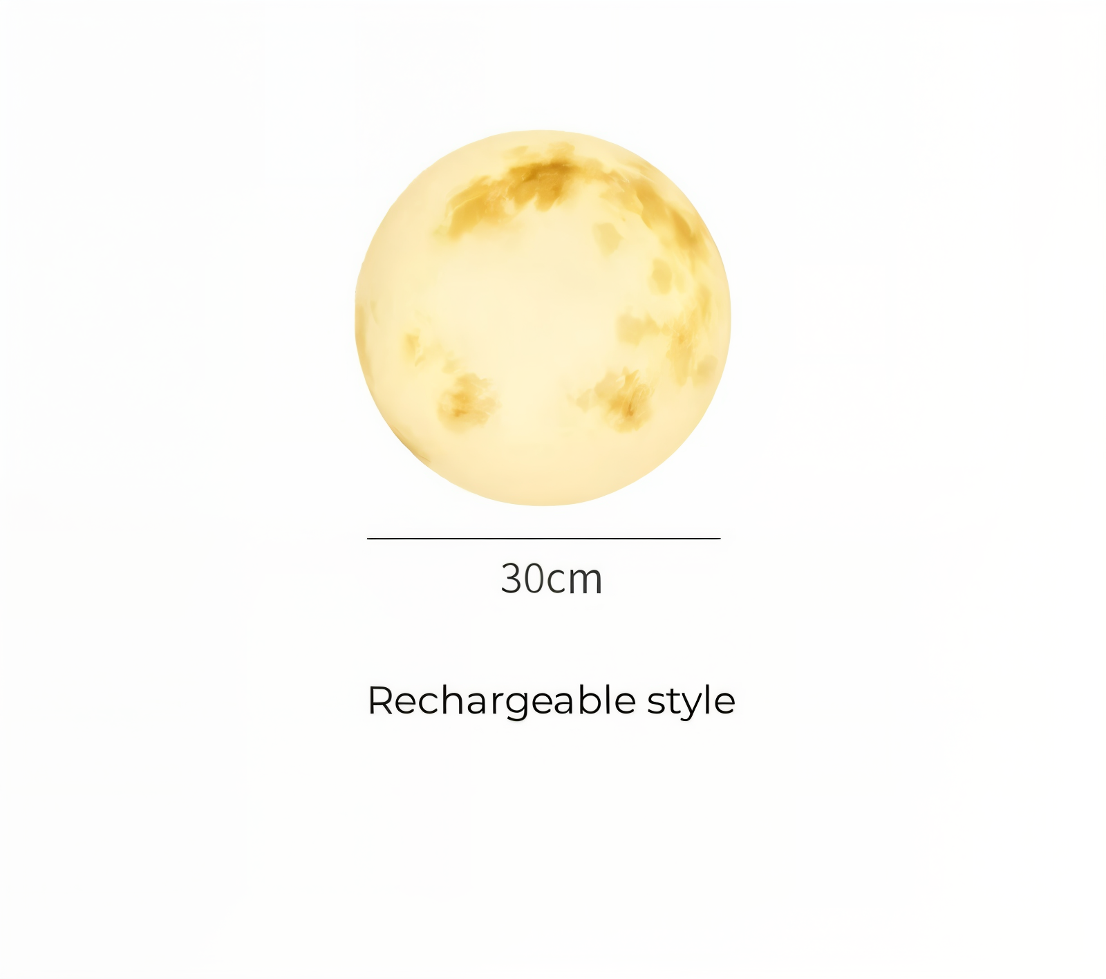 Solcelle LED måne havelampe – vandtæt dekorativ udendørslampe