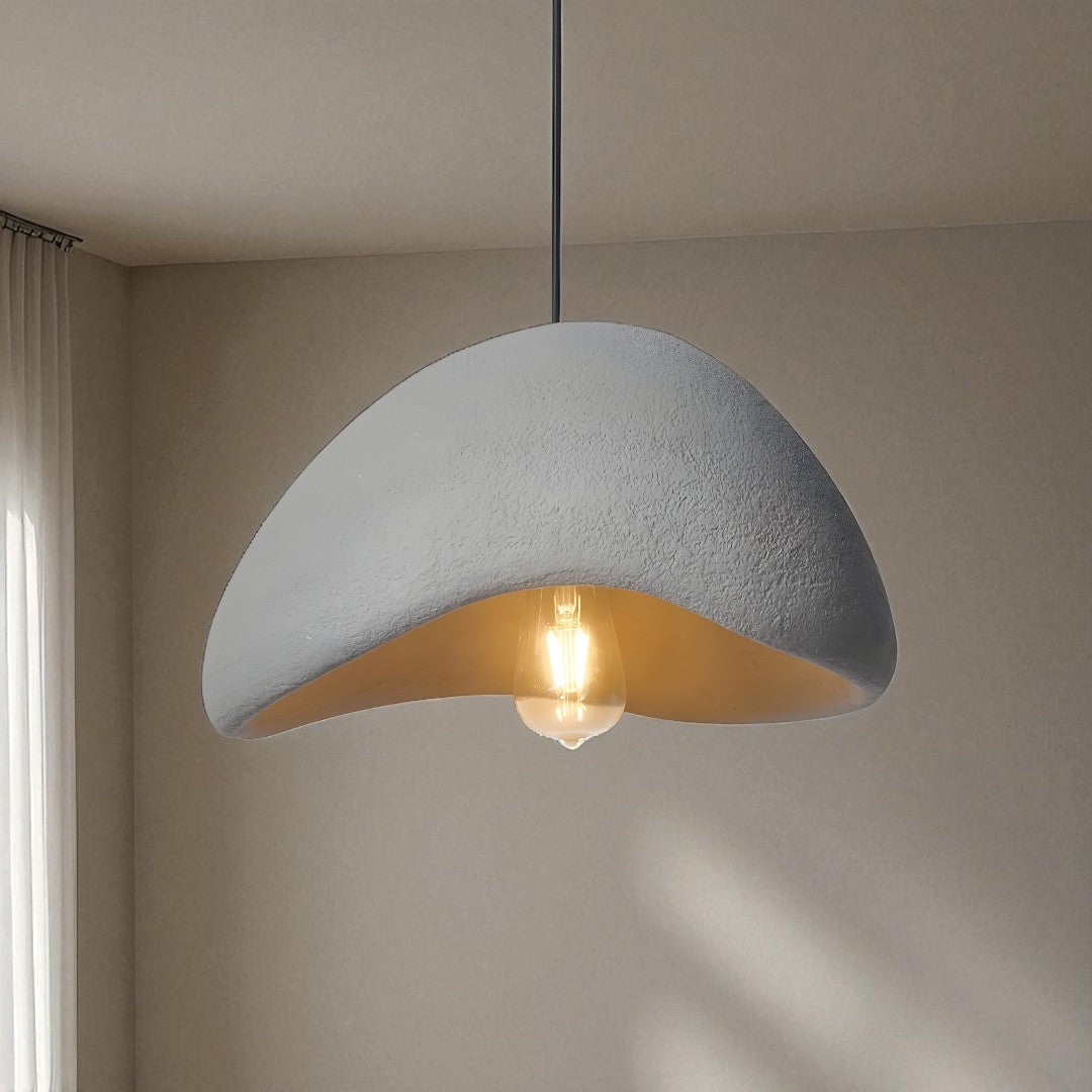 Japansk Kokon Pendellampe I Zen Minimalistisk Design