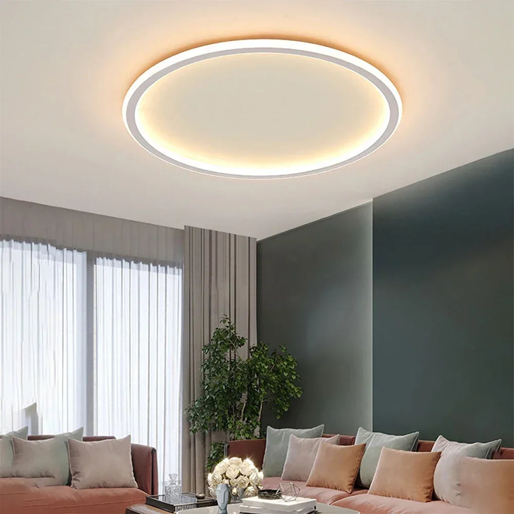 Round LED Ceiling Lamp – Modern Ceiling Lighting with Integrated LED