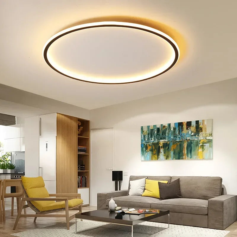 Round LED Ceiling Lamp – Modern Ceiling Lighting with Integrated LED