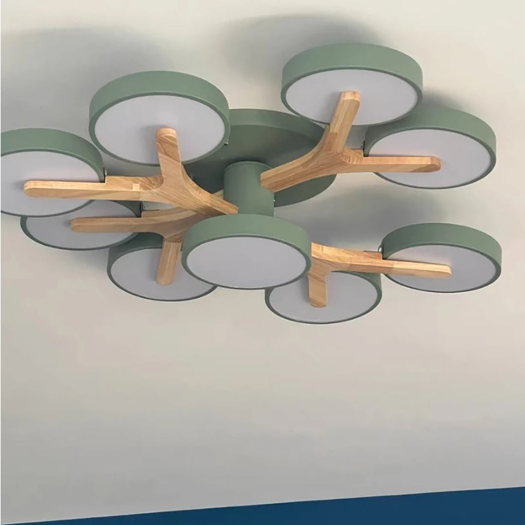 LED loftlampe med flere lyskilder