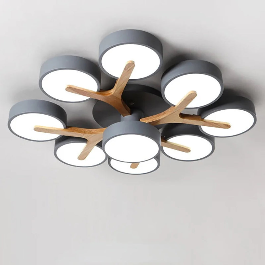 LED loftlampe med flere lyskilder