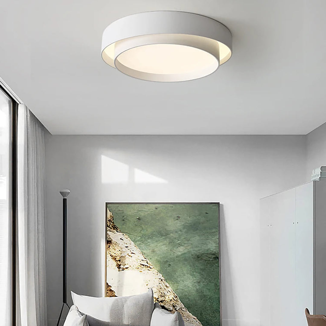 LED loftlampe – minimalistisk design med blødt lys