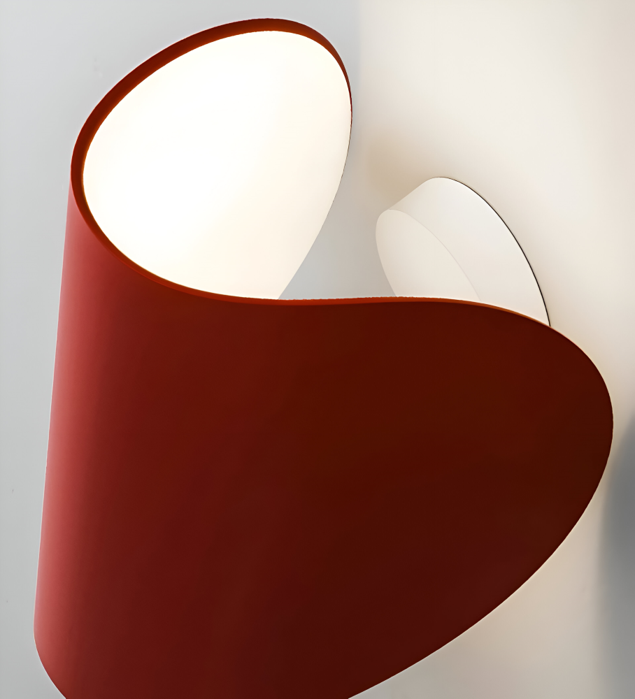 Metallisk LED væglampe – drejbar cylindrisk design med varmt hvidt lys