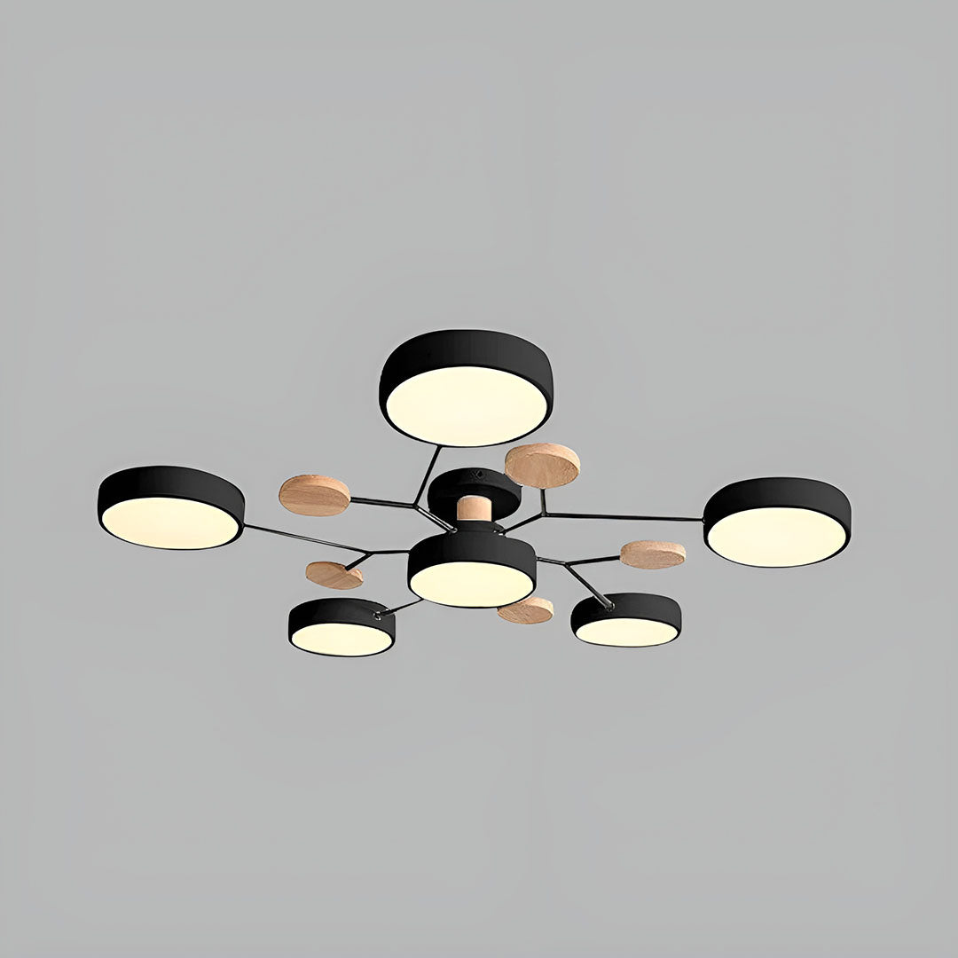 Moderne LED Loftlysekrone Til Luksusinteriører