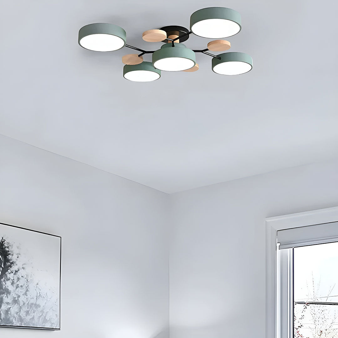 Moderne LED Loftlysekrone Til Luksusinteriører