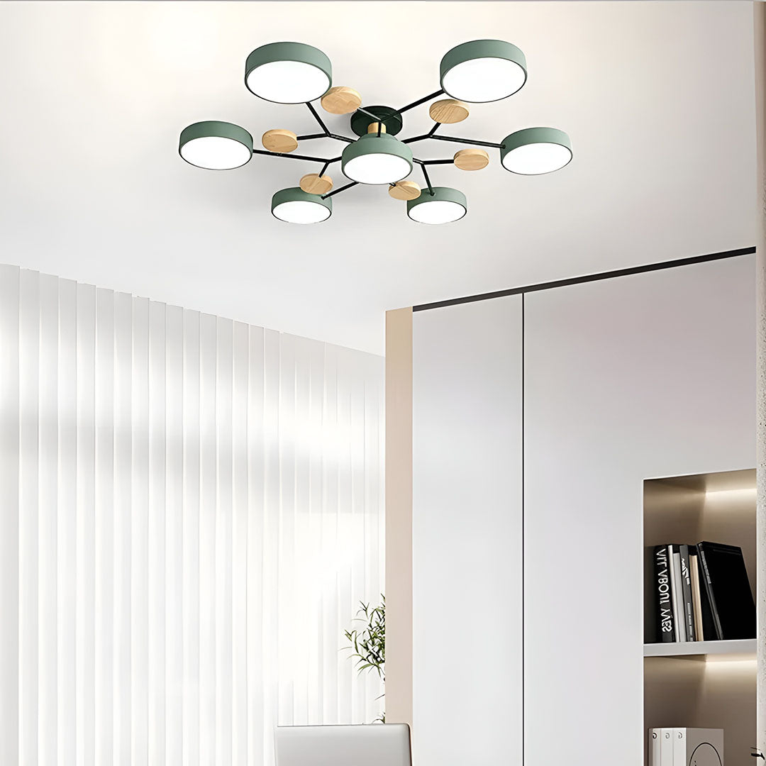 Moderne LED Loftlysekrone Til Luksusinteriører