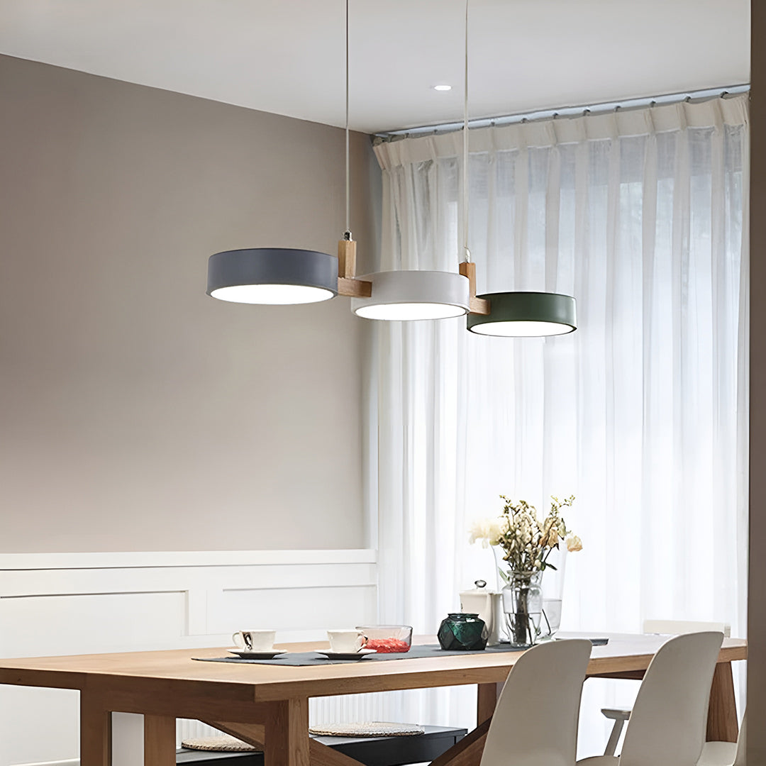 Skandinavisk Moderne Pendellampe Til Stue Eller Spiseområde