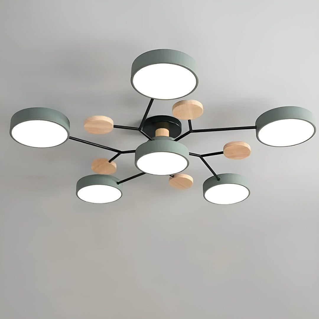 Moderne LED Loftlysekrone Til Luksusinteriører