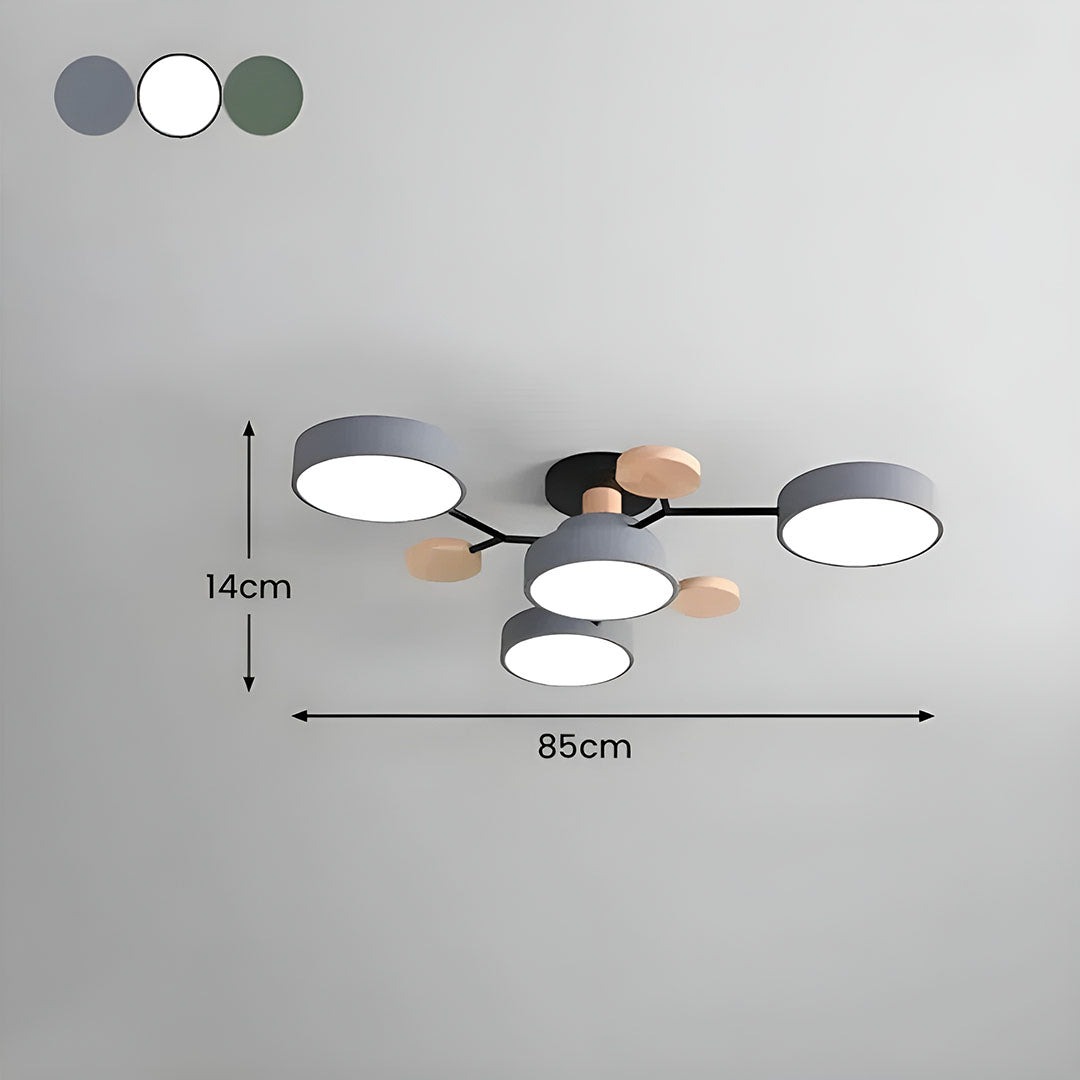 Moderne LED Loftlysekrone Til Luksusinteriører