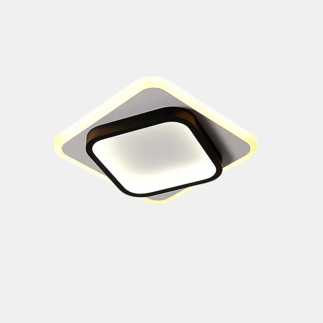 Moderne Firkantet LED Loftlampe