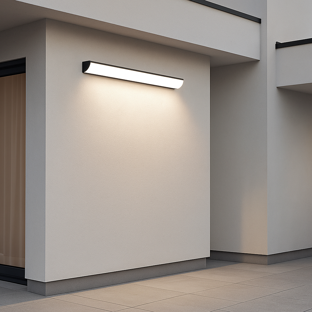 Moderne Udendørs Aluminium LED Væglampe – Vejrbestandig