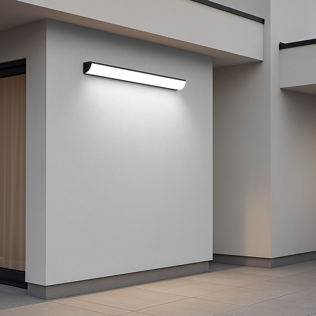 Moderne Udendørs Aluminium LED Væglampe – Vejrbestandig