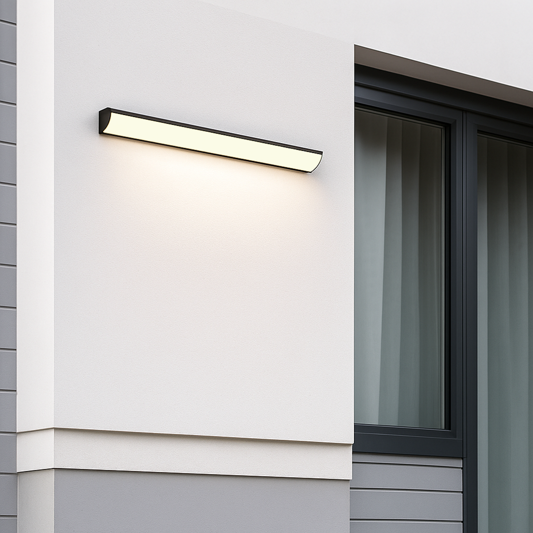 Moderne Udendørs Aluminium LED Væglampe – Vejrbestandig
