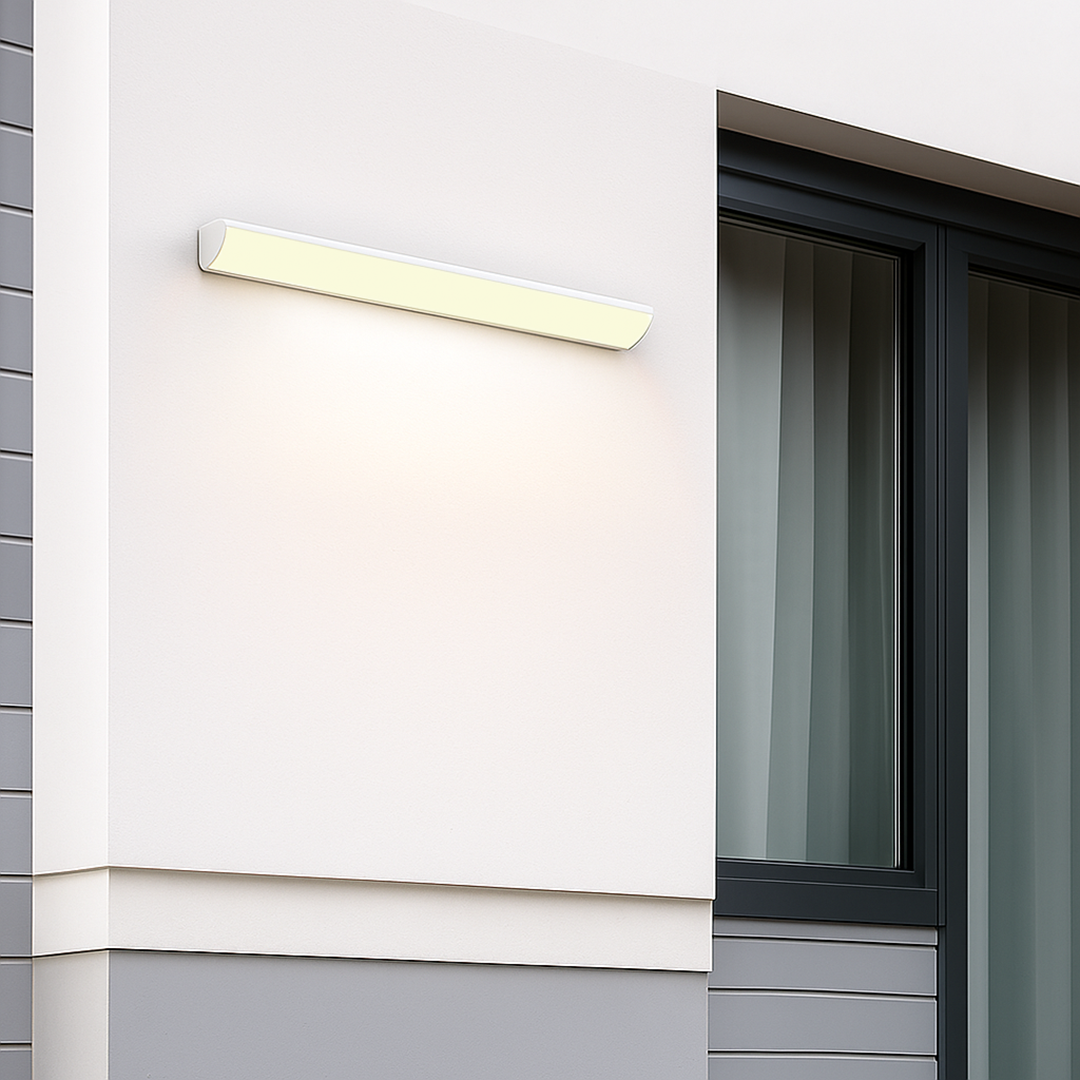 Moderne Udendørs Aluminium LED Væglampe – Vejrbestandig