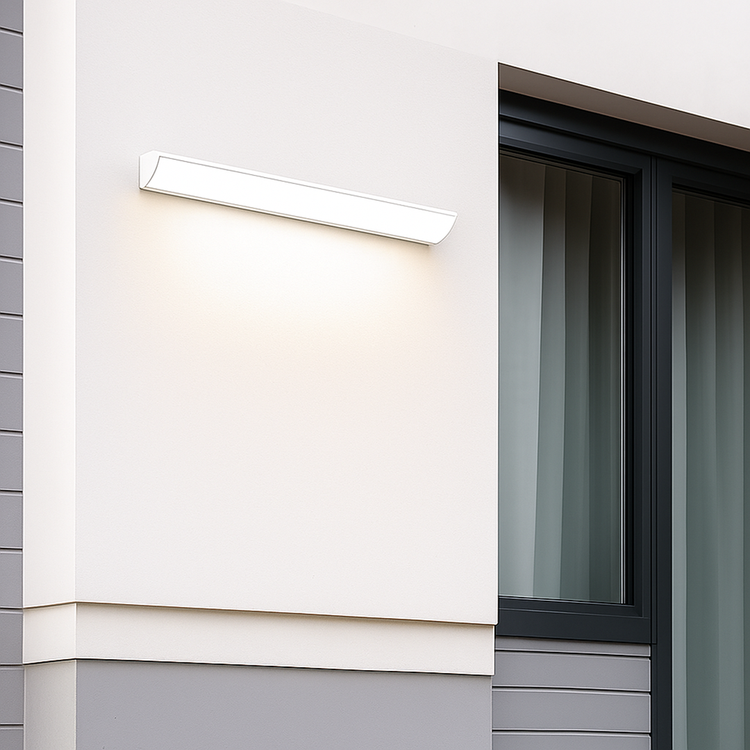 Moderne Udendørs Aluminium LED Væglampe – Vejrbestandig