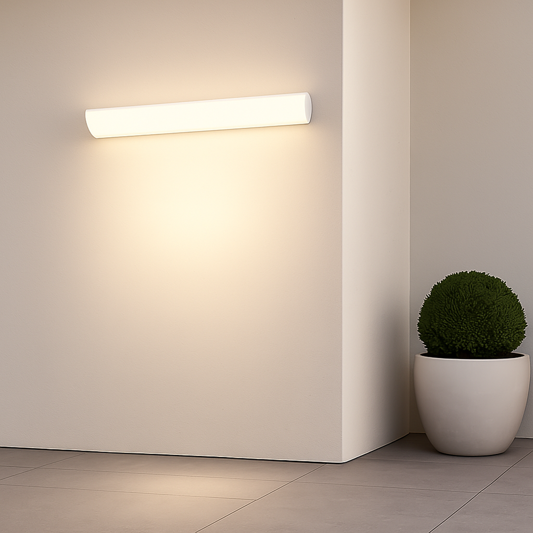 Moderne Udendørs Aluminium LED Væglampe – Vejrbestandig