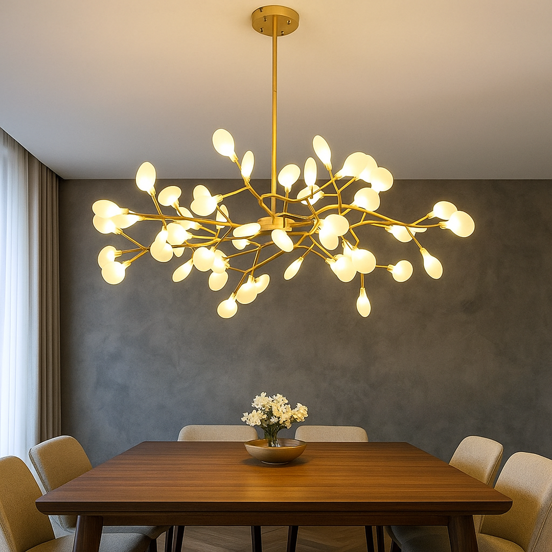 Forgrenet Akryl LED Lysekrone I Moderne Luksusstil