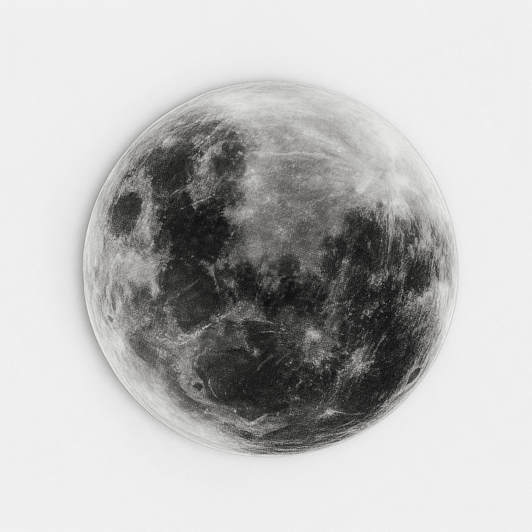 Måneformet LED Væglampe Til Soveværelse Og Dekorativ Belysning