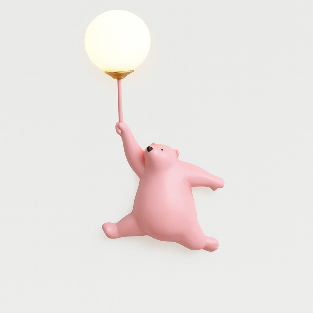 Dekorativ Væglampe Til Børneværelsesindretning