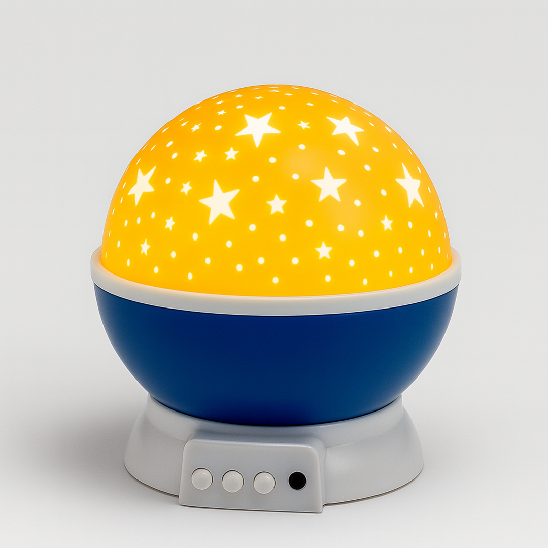 LED Stjerneprojektor Natlampe Til Børneværelse