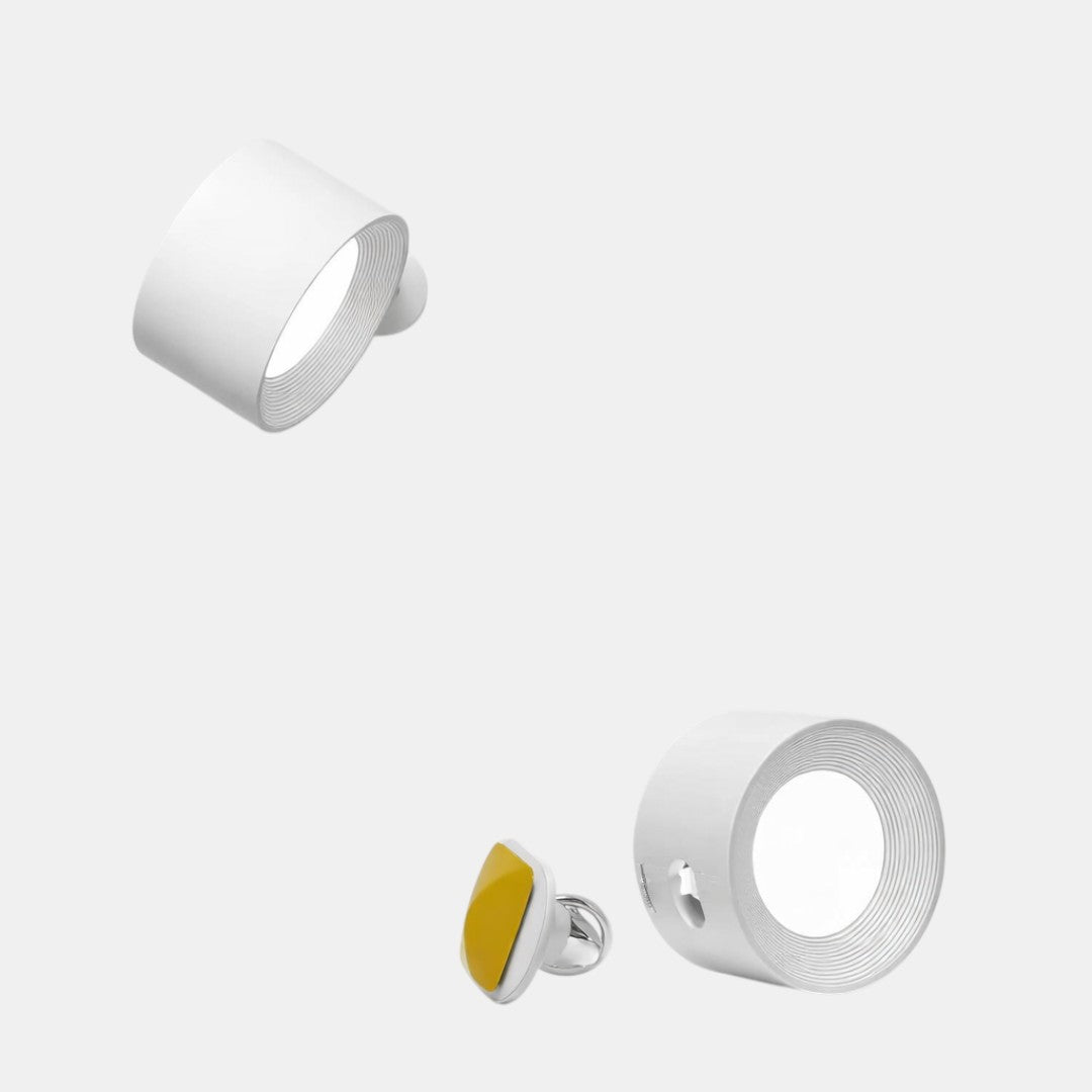 Trådløs magnetisk LED væglampe – drejbar og dæmpbar