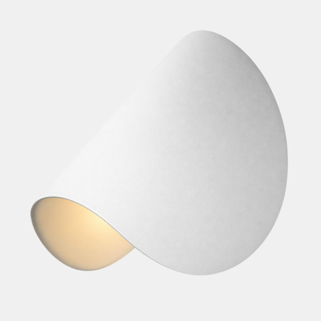 Metallisk LED væglampe – drejbar cylindrisk design med varmt hvidt lys